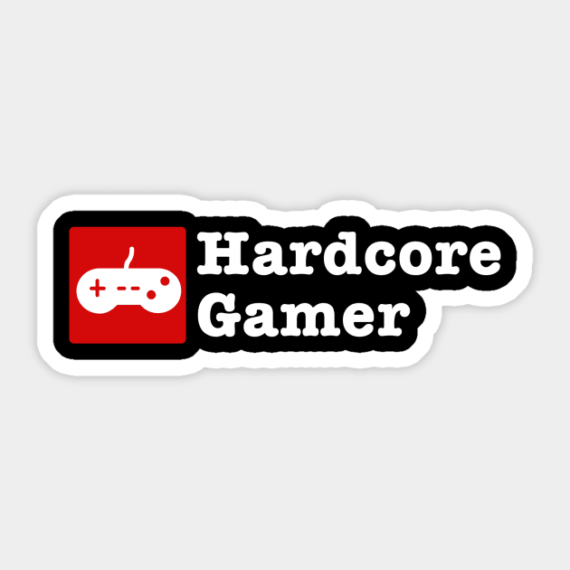 Hardcore Gamer Sticker by hsf